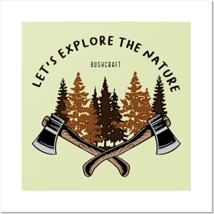 Let's Explore The Nature Posters and Art